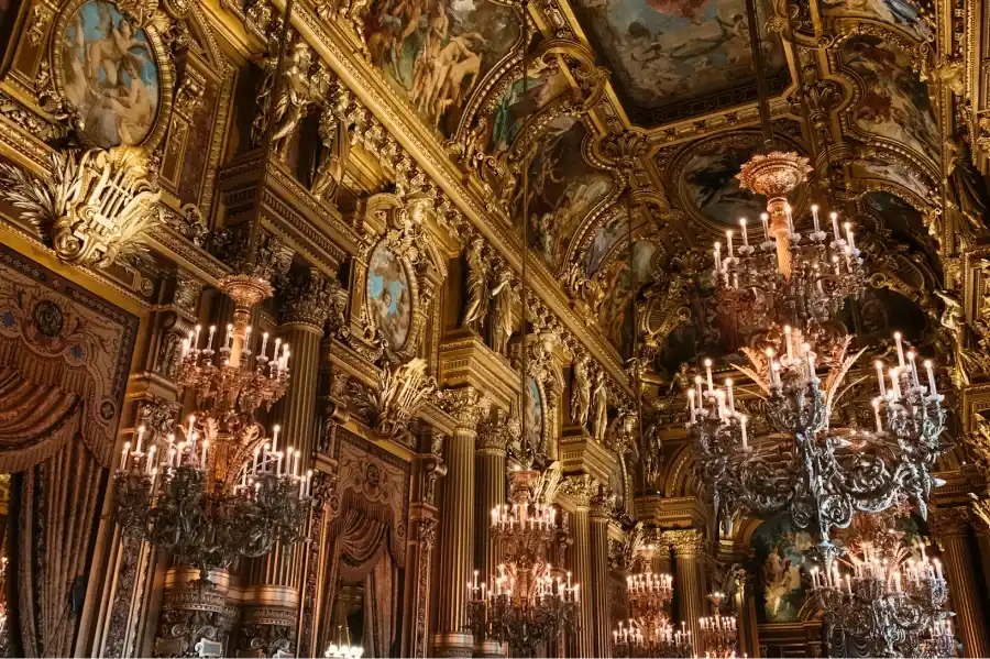 decorations at opera garnier