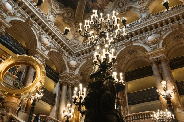 candleholder in the opera garnier